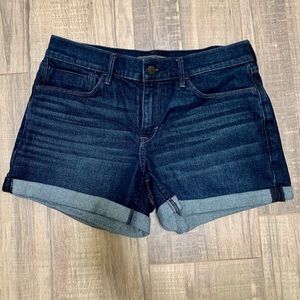 Abercrombie dark Jean shorts